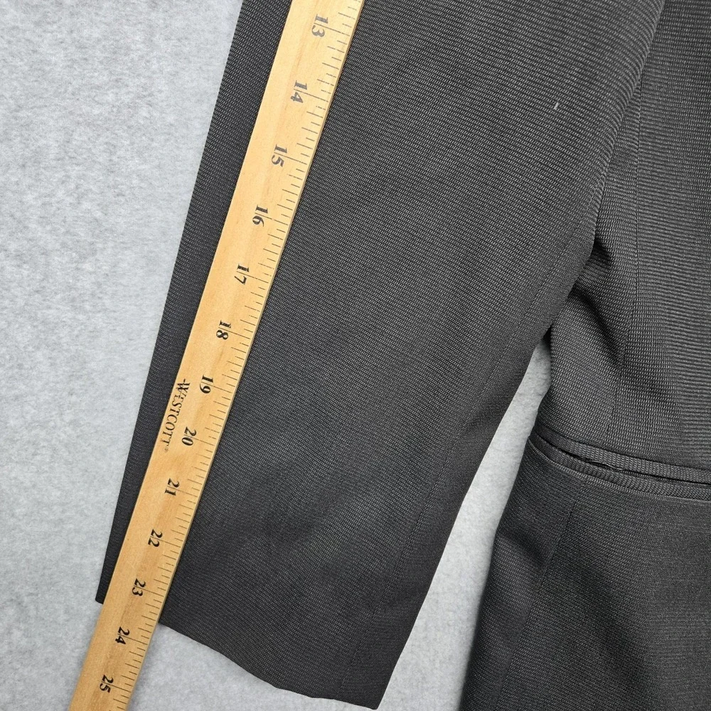 Hugo Boss Suit Jacket Mens 42R Gray Wool Einstein Sigma 3 Button Business Blazer